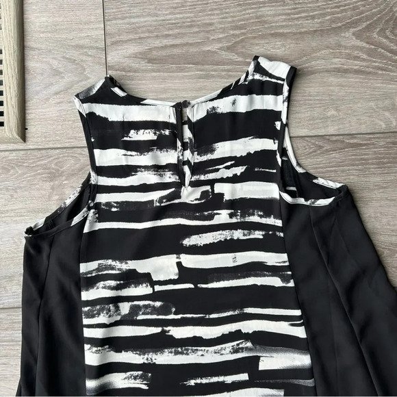 Philosophy Sleeveless High Low Chiffon Dress - Picture 12 of 13